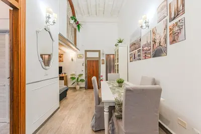Area soggiorno di Charming retreat with private outdoor near Santa Croce
