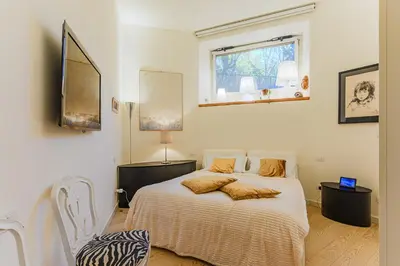 Letto o letti in una camera di Cozy retreat with private Garden & hot tub