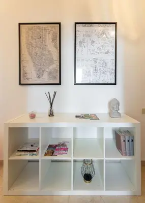 Biblioteca nell'appartamento