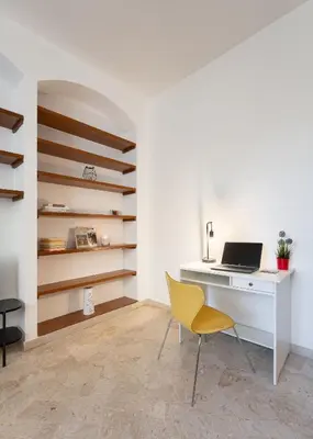 TV o dispositivi per l'intrattenimento presso Orcagna Apartment