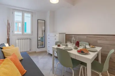 Area soggiorno di Apartment in central Florence