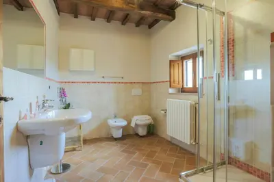 Bagno di Medieval Church With Pool In Chianti