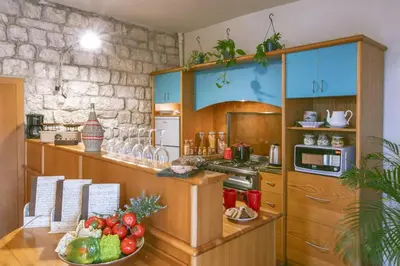 Cucina o angolo cottura di Medieval Castle From 1100 In Chianti