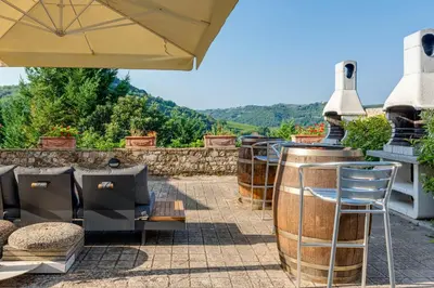 Paesaggio naturale nelle vicinanze della casa vacanze