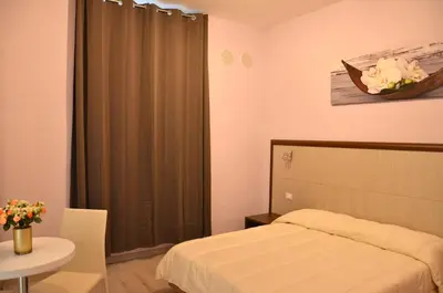 Letto o letti in una camera di Florence Stadium B&B