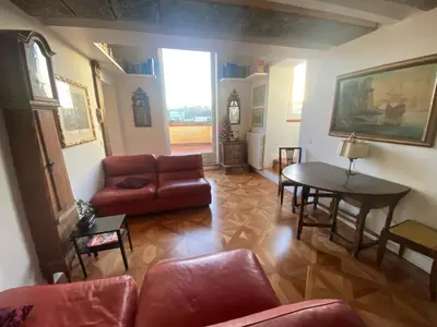 Area soggiorno di Casa Pavò Appartamento con Terrazzo