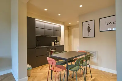 Cucina o angolo cottura di Modern Penthouse with Terrace San Frediano
