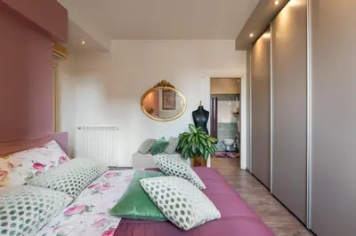 Letto o letti in una camera di La Casa di Flora