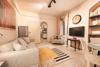 TV o dispositivi per l'intrattenimento presso Apartments Florence - The Rose of Florence
