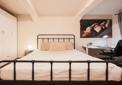 Letto o letti in una camera di Apartments Florence - The Rose of Florence