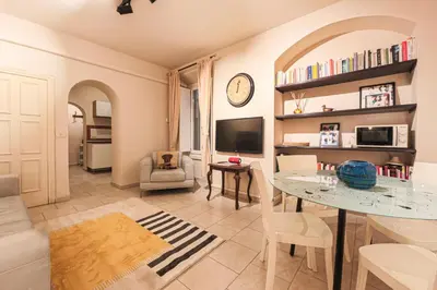 TV o dispositivi per l'intrattenimento presso Apartments Florence - The Rose of Florence