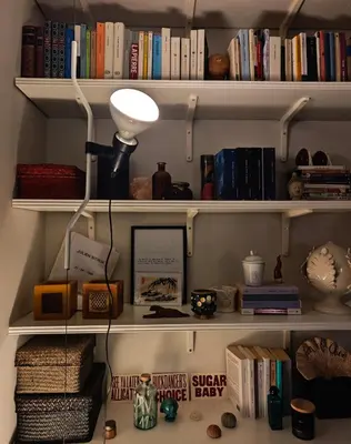 Biblioteca nell'appartamento