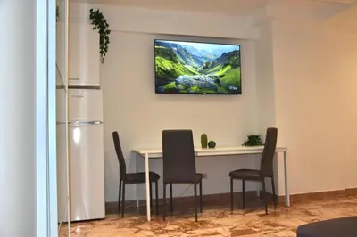 TV o dispositivi per l'intrattenimento presso Rose apartment - 5 min centro - comfort ed eleganza