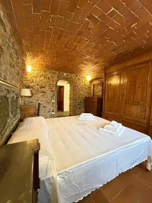 Letto o letti in una camera di Il Nido del Viaggiatore