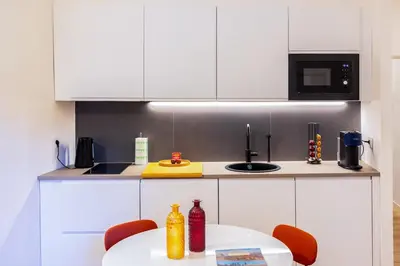 Cucina o angolo cottura di Arno Charm Stay - San Frediano - Florence Italy