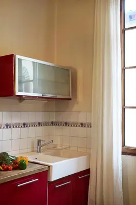 Cucina o angolo cottura di Bright, romantic retreat in central Florence