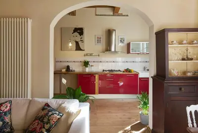 Cucina o angolo cottura di Bright, romantic retreat in central Florence