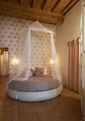 Letto o letti in una camera di Bright, romantic retreat in central Florence