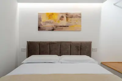 Letto o letti in una camera di Apartment Aria Florence 5 min da SF SMN