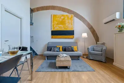 Area soggiorno di Nazionale Apartment by sdp Florence