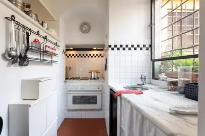 Cucina o angolo cottura di Bombarde - Flo Apartments