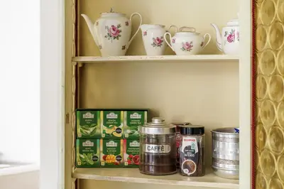 Set per la preparazione di tè e caffè presso Casa Chianti, Firenze