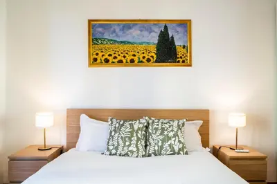 Letto o letti in una camera di Cecconi