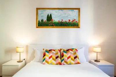 Letto o letti in una camera di Cecconi