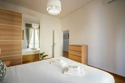 Letto o letti in una camera di Cecconi