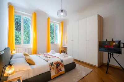 Letto o letti in una camera di Romana