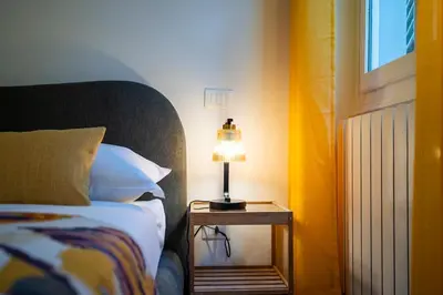 Letto o letti in una camera di Romana