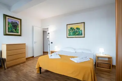 Letto o letti in una camera di 2br historic center, perfect for visiting Florence