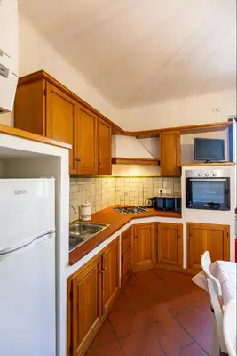 Cucina o angolo cottura di La casa di Nonna Ida