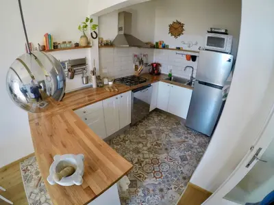 Cucina o angolo cottura di Casa di Checco