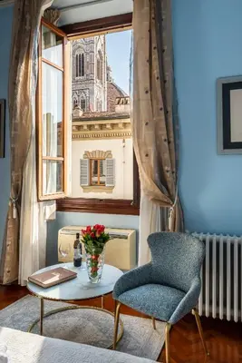 Area soggiorno di Holiday AD Home Duomo, Firenze