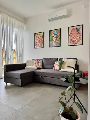 Area soggiorno di Airone by Monteverdi apartments