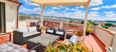 Balcone o terrazza di Panoramic Luxury Little Penthouse