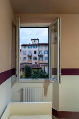 Balcone o terrazza di Cozy and charming triple room - ColivingFlorence VdM