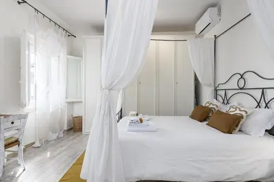 Letto o letti in una camera di Heart of Florence - with terrace