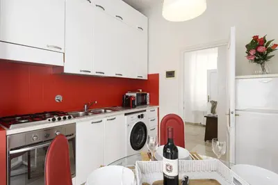 Cucina o angolo cottura di Heart of Florence - with terrace