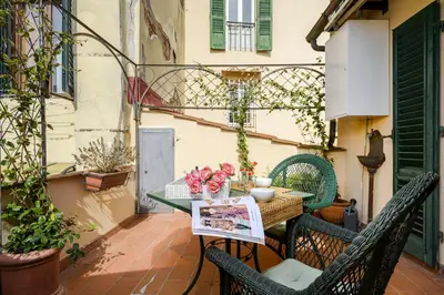 Balcone o terrazza di Heart of Florence - with terrace