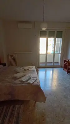 Letto o letti in una camera di Apartment in Novoli near the tram