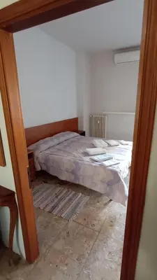 Letto o letti in una camera di Apartment in Novoli near the tram
