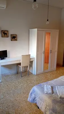 TV o dispositivi per l'intrattenimento presso Apartment in Novoli near the tram
