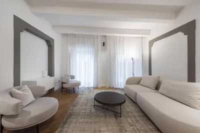 Area soggiorno di Castellaccio Prestige by MMega