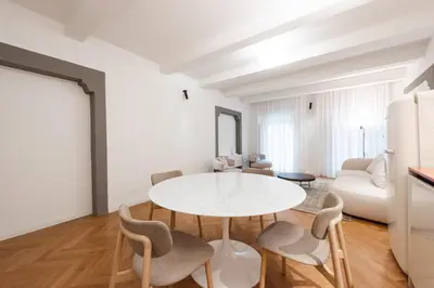 Area soggiorno di Castellaccio Prestige by MMega