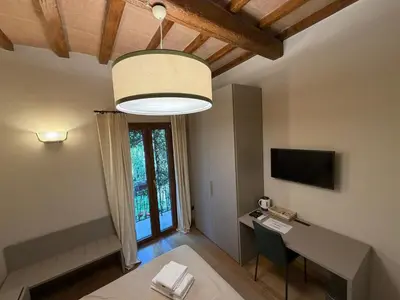 TV o dispositivi per l'intrattenimento presso Serragli Luxury Casa Di Annusca