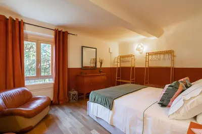 Letto o letti in una camera di Your authentic Florence Experience