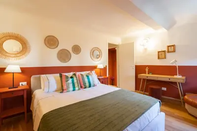 Letto o letti in una camera di Your authentic Florence Experience