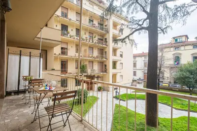 Balcone o terrazza di Libertà Spacious Retreat